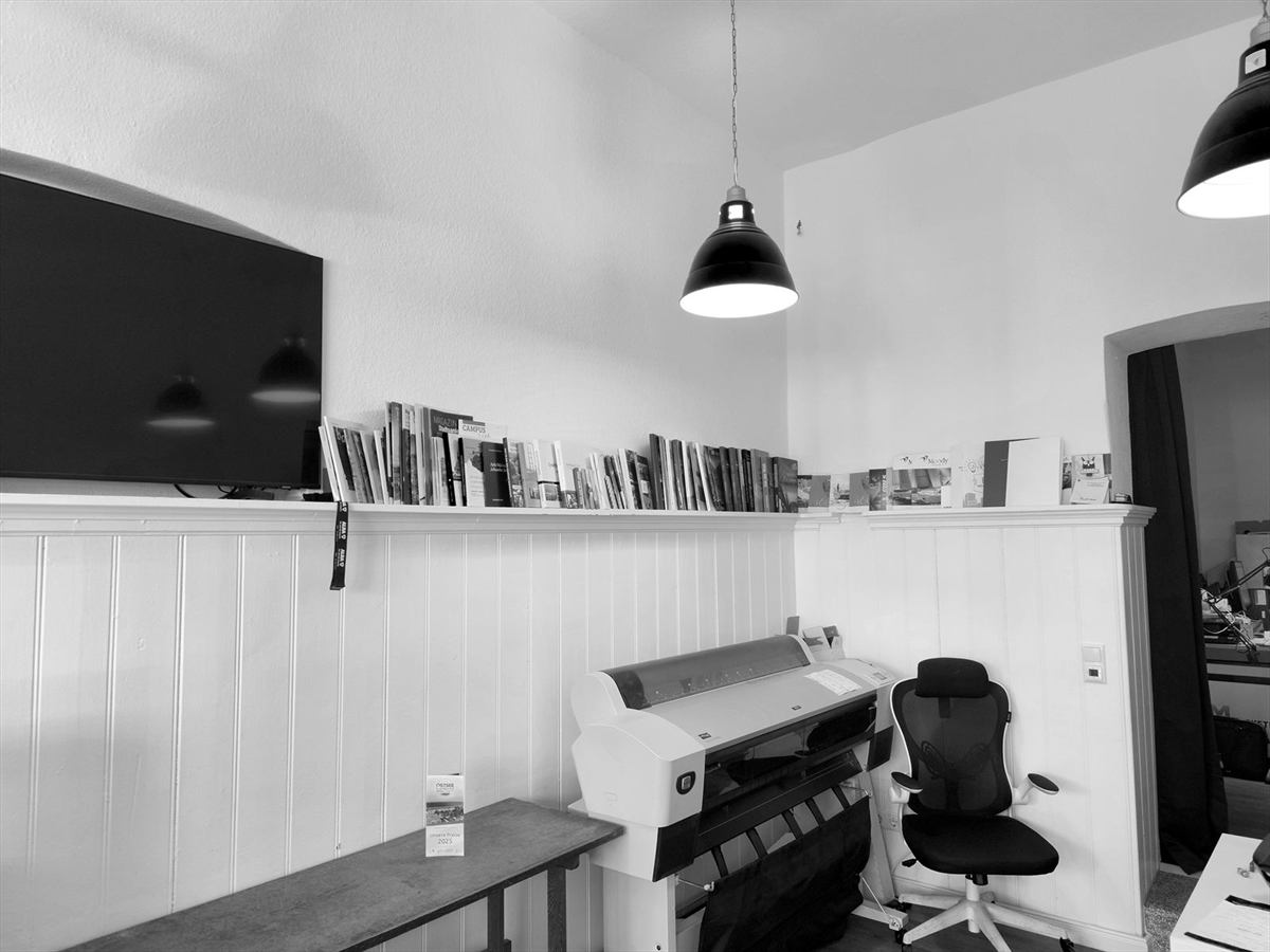 Blick in die Produktion des Druckhauses